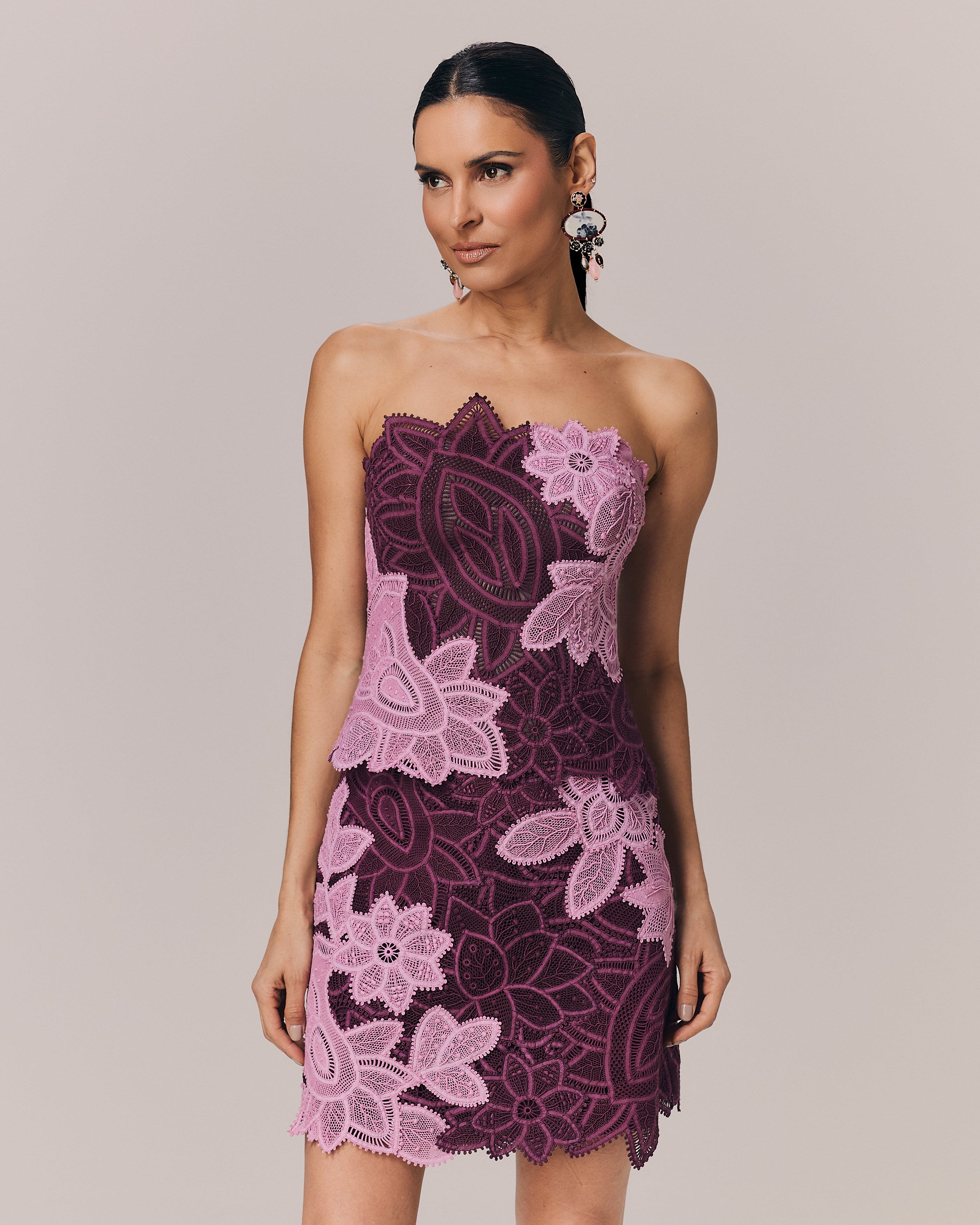 SAIA CURTA PALOMA PATCH VINO