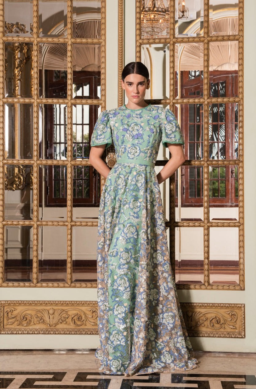 VESTIDO LONGO THEODORA PAETE